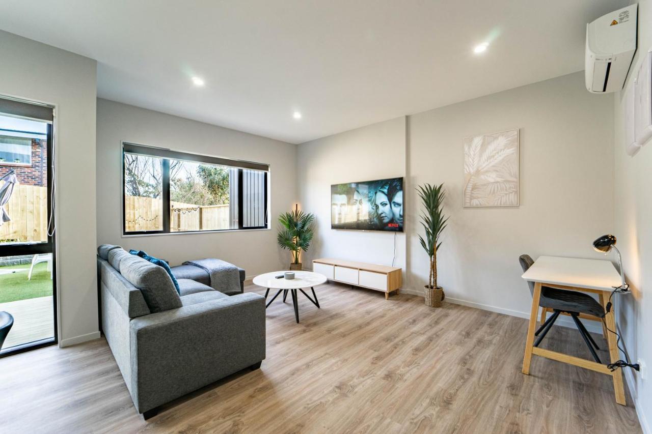 Modern Sunnyhills Town House Villa Auckland Exterior foto